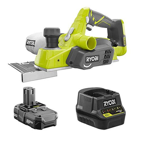 RYOBI 18-Volt Cordless 3-1/4 in. Planer Kit with Battery and Charger (No Retail Packaging) RYOBI