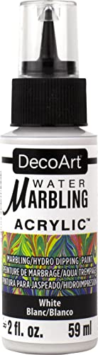 DecoArt White Water MARBLING Paint - WoodArtSupply