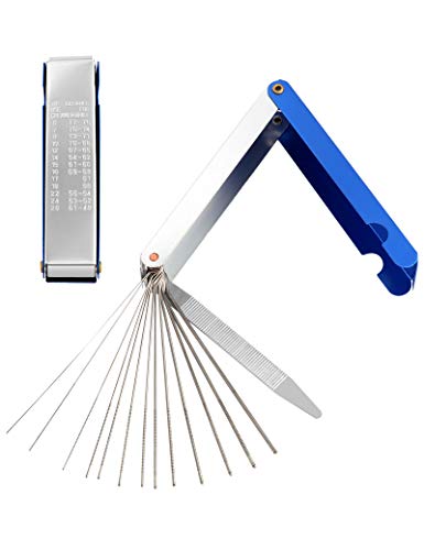 Holmer Guitar Nut Slotting File Saw Rods Slot Filing Set Needle File Set Luthier Replacement Tools Tip Cleaner Files. - WoodArtSupply