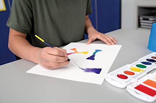 UCreate Watercolor Paper, Bulk, 140 Lb., White, 9" x 12", 50 Sheets UCREATE