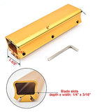 BLSGBUIDING Jointer Planer Blade Sharpener 6" Woodworking Knife Sharpening Jig Aluminum - 1pack BLSGBUIDING