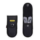 STANLEY Multitool, 12-in-1, Stainless Steel, Black Pouch (84-519K) Stanley