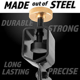 Pro Grind Multi-Grind Sharpening Jig with Setup Blocks for Multiple Tool Grinds and For Use with Sharpening Systems that Use Pocket V-Arm Attachments Peachtree Woodworking Supply