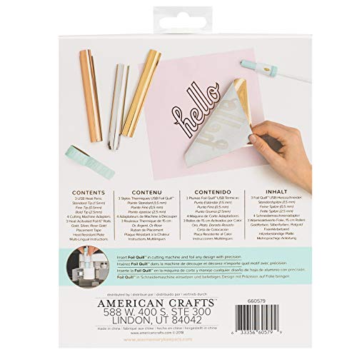 We R Memory Keepers Foil Quill Starter Kit - WoodArtSupply