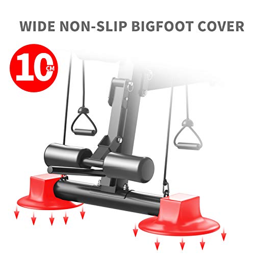 Adjustable Weight Bench - Utility Weight Benches for Full Body Workout, Foldable Flat/Incline/Decline Exercise Multi-Purpose Bench for Home Gym K KiNGKANG