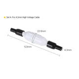 Cloudray High Voltage Cable Adapter Connector A for D4.2mm Connecting CO2 Power Supply and CO2 Laser Tube Cloudray