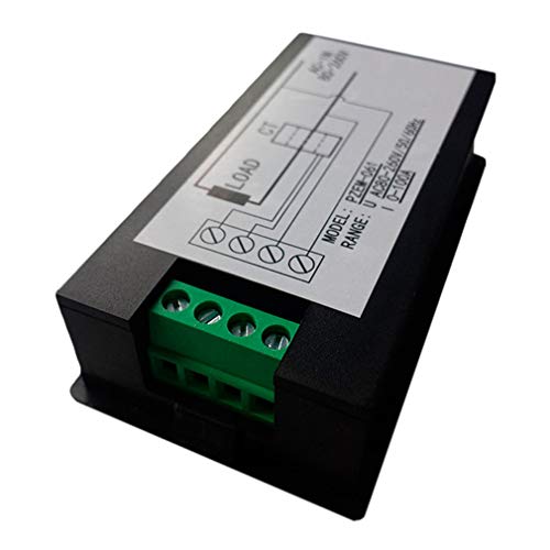 HiLetgo Digital Multimeter AC 80-260V 100A PZEM-061 LCD Display Digital Current Voltage Power Energy Multimeter Ammeter Voltmeter with Current HiLetgo