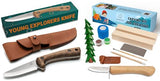 BeaverCraft BSH Kid Kids Knife Boy Scout Knife DIY08 Wood Carving Kit for Kids & Beginner BeaverCraft