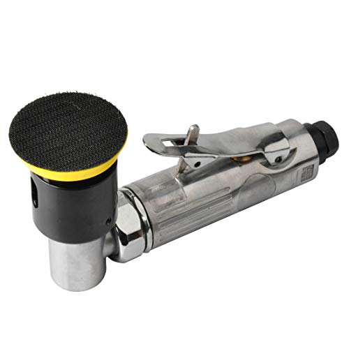 PROSHI 2" and 3" angle orbital sander, 3-inches random orbital air sander, pneumatic sander for auto sanding tools, dual-action polisher, angle head PROSHI