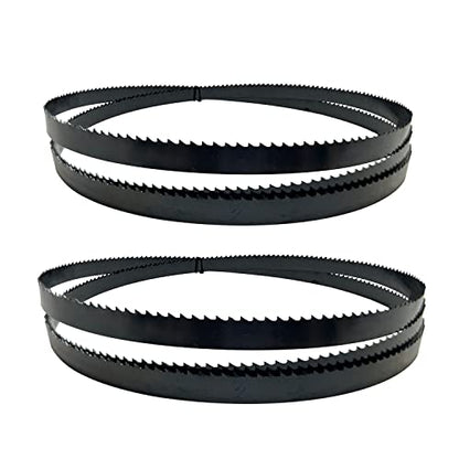 FOXBC 80 Inch x 1/2 Inch x 6 TPI Bandsaw Blade for Sears Craftsman 12" Band Saw - 2 Pack