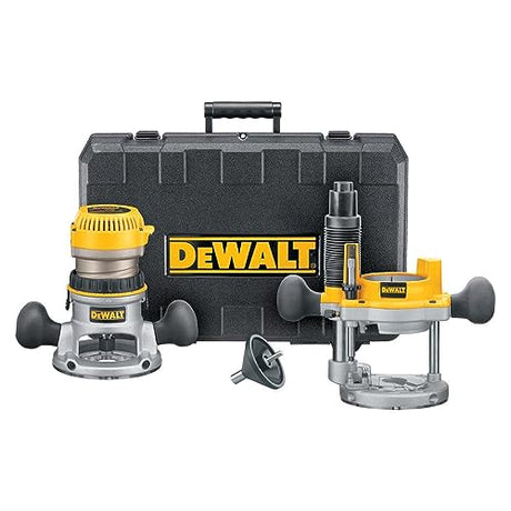 DEWALT Router, Fixed/Plunge Base Combo Kit, 11-Amp, 1-3/4 HP, (DW616PK) DEWALT