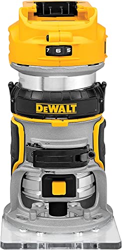 DEWALT 20V Max XR Cordless Router, Brushless, Tool Only (DCW600B) - WoodArtSupply