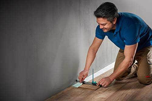 wolfcraft “Fitting Laminate and Design Flooring” Success Kit I 6976000 I Complete set consisting of universal angle & try square, contour gauge and wolfcraft