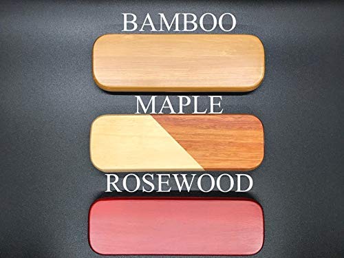 Custom Engraved Wood Pen Set With Maple and Rosewood Finish, Executive Pen and Box With Free Personalization Generic