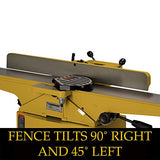 Powermatic 6-Inch Jointer, Helical Cutterhead, 1 HP, 1Ph 115/230V (Model 54HH) Powermatic