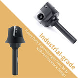 CNC Spoilboard Surfacing Router Bit, 1/4" Shank 1" Cutting Diameter, Carbide Insert Slab Flattening Router Bits Planing Bit Wood Planer Bit BINSTAK