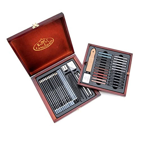 Royal & Langnickel RSET-SKET1600 Premier Sketch Pencil Art Set, 51-Piece Royal & Langnickel