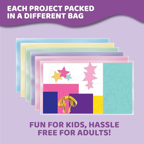 jackinthebox Unicorn Craft kit for 3 to 5 Year olds | 3 Craft Projects | Great Gift for Girls Ages 3,4,5 Years jackinthebox