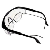 HQRP Clear Tint UV Protective Safety Goggles Glasses for Yard work, Gardening, Lawn mowing, Weed whacking, Hedge trimming, Wood working, HQRP