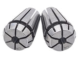 2pcs ER11 1/8 inch Spring Collet Precision Mill Chuck Collet CNC Engraving Machine & Router Milling Lathe Tool Holder (2pcs ER11 1/8) Atoptool