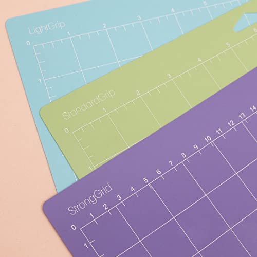 Craftelier - Reusable Cutting Mat with Strong Adhesion or Grip for Scrapbooking and Crafting | Compatible with Cricut Machines | Size 30,5 x 30,5 cm - WoodArtSupply