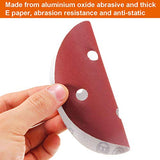 5-Inch Hook and Loop Sanding Discs for Random Orbital Sander, Assorted Sandpaper 40-1000 Grits, 110 PCS FRIMOONY