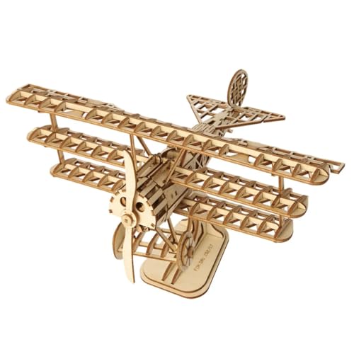 Robotime Bi-Plane 3D Puzzle Kit – 145 Pieces ROBOTIME