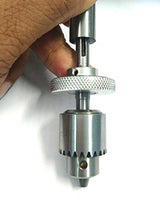 Precision Fine Micro Drill Mill Adapter Miniature Quill 1/2" Shank with JT0 Drill Chuck 0.3-4 mm-Manual Feed Control Avoids Drill ASSORTS