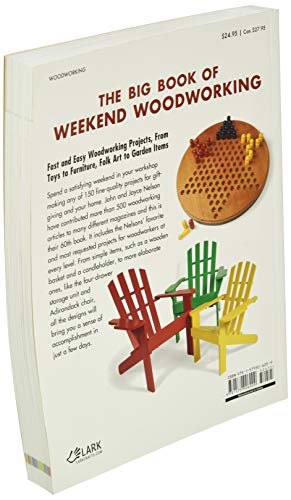 The Big Book of Weekend Woodworking: 150 Easy Projects (Big Book of ... Series) - WoodArtSupply