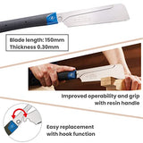Z-saw Dozuki Piercing 150, Mini Panel Saw New Model with Resin Handle, English Replacement Manual Included, Japanese Hand Saw (Mini Panel Saw) Z-saw