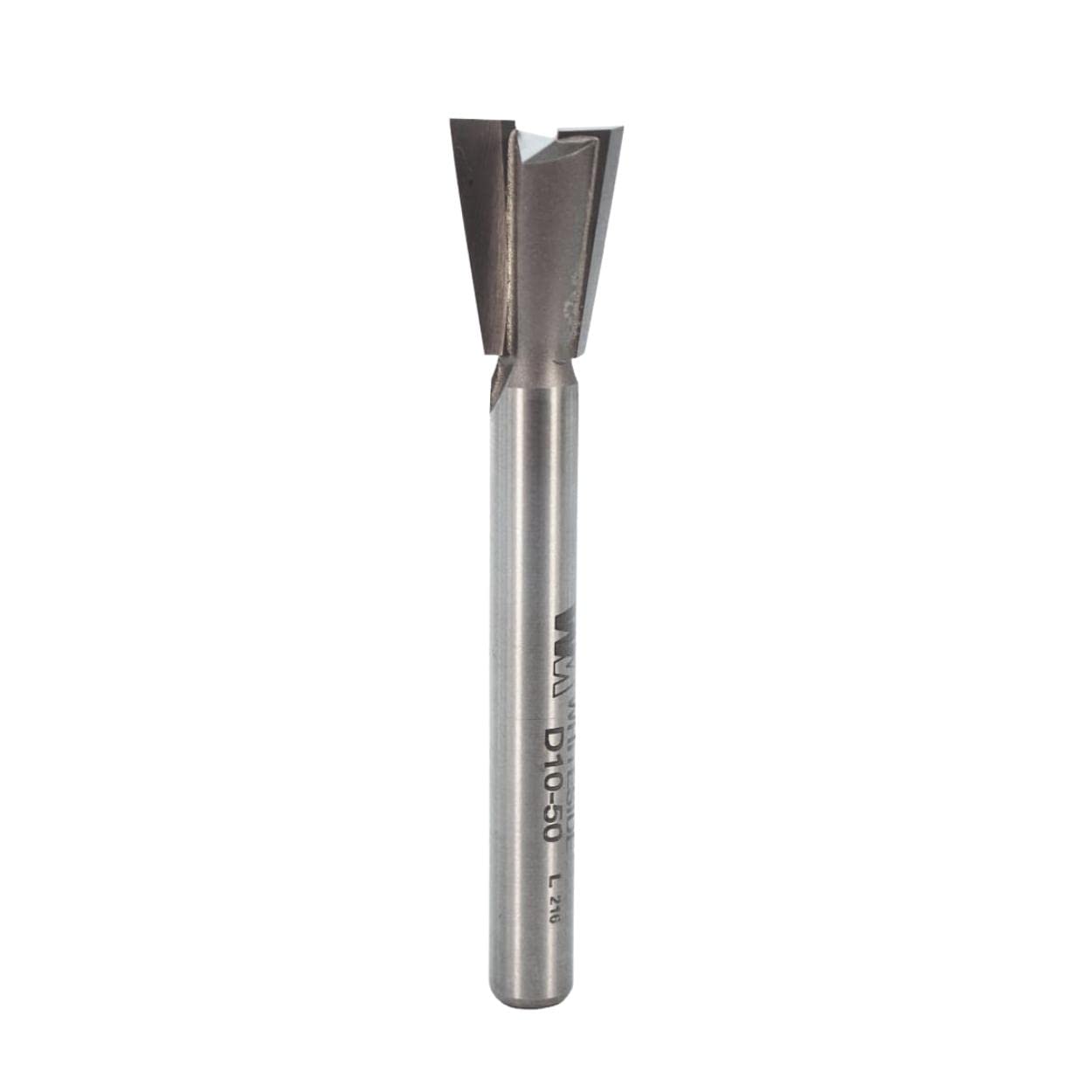 Whiteside Router Bits D10-50 Dovetail Bit with 1/2-Inch Large Diameter and 5/8-Inch Cutting Length - WoodArtSupply