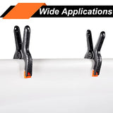 20 Packs Spring Clamps, 3.5 inch Spring Clamps Heavy Duty for Crafts and Professional Plastic Spring Clamps for Woodworking, Small Spring Clips Toresano