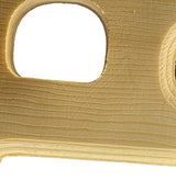 Crafts Central Pine Wood Beveled Wooden Alphabet Letters for Arts & Crafts, Decorations and DIY (M) Crafts Central