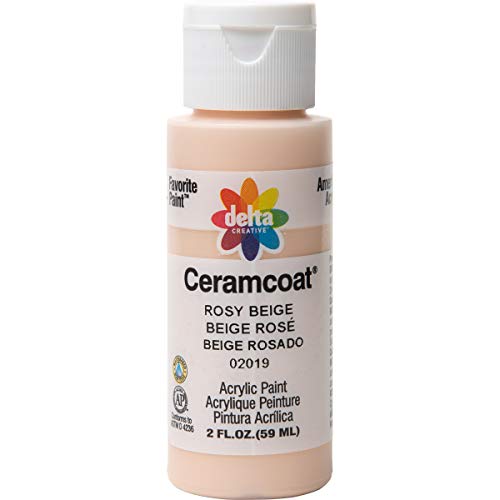 Delta Creative Ceramcoat Acrylic Paint in Assorted Colors (2 oz), 2019, Fleshtone Delta Creative
