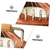 SUPVOX Omnichord 1 Set combination wrenches lyre peg lyre tuning peg lyre tuning pin lyre harp tuning Wood Lyre Harp Part Zither Pin Fixing for Harp SUPVOX