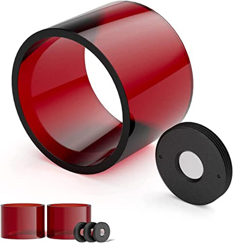 SCULPFUN 3PCS S9 Laser Engraver Official Laser Lens + 2PCS Acrylic Cover, Easy to Install, High Transparency, Oil Resistance, Long Lifespan SCULPFUN