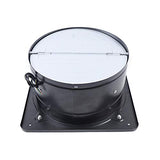 12 Inch Explosion-Proof Fan - Industrial Ventilation Extractor Fan Spray Booth Paint Fumes Exhaust Flow Axial Fan,125W High Velocity Utility Air REBaiYU