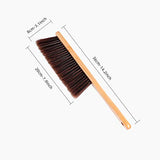 Hand Broom, Dust Brush, Horse Hair Brush with Wood Handle, Duster for Counter, Bench, Car, Furniture, Bed, Woodworking Cleaning Koqkoqyy It's So Good to Be Your Choice