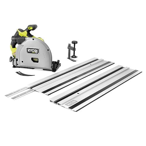 RYOBI ONE+ HP 18V Brushless Cordless 6-1/2 in. Track Saw (Tool Only) (PTS01K) RYOBI
