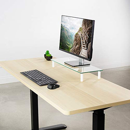 VIVO Light Wood 60 x 24 inch Universal Solid One-Piece Table Top for Standard and Sit to Stand Height Adjustable Home and Office Desk Frames, - WoodArtSupply