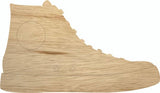 Wooden Sneaker Tennis Shoe 3" Cutout, Unfinished Shoe Craft Shape, PBl NEXTCraft