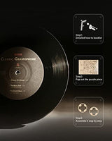 ROKR 3D Wooden Puzzles for Adults-Model Building Kit for Adults to Build-424Pcs DIY Wood Craft Kit-Room Decor for Men and Women ROKR