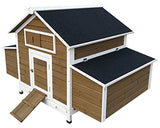 ChickenCoopOutlet Wood Chicken Coop Backyard Hen House 4-8 Chickens with 6 Nesting Box New ChickenCoopOutlet