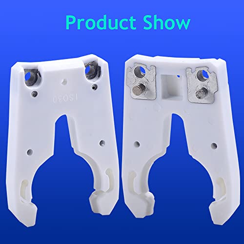 5PCS ISO30 ER32-45L Balance Collet Chuck G2.5 30000RPM CNC Tool Holder + 5PCS ISO30 Tool Holder Clamp Fork Claw for CNC Engraving Machine & Milling HOZLY