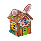 3D Easter Bunny House Craft Kit, Makes 12 Fun Express