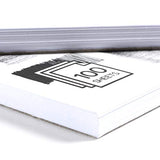 Sketch Pad 9"x12", 2 Pack, 100 GSM, 100 Sheets Perforated (Pack of 2 - Jumbo Sketchbook Pads 9" x 12") ARTISTIK
