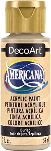 DecoArt Americana Acrylic Paint, 2-Ounce, Burlap - WoodArtSupply