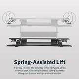 Vari VariDesk Pro Plus 36 - Adjustable Desk Converter with 11 Height Settings - Laptop Sit Stand Desk Riser for Table Tops and Home Office- Fully Vari