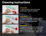 Cloudray 20mm Laser Lens FL: 2.5" / 63.5mm Laser Mirror CVD ZnSe CO2 Lens 20mm Focal Lens for CO2 Laser Engraver 40W-200W Cloudray