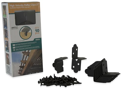 Ozco Building Products 56638 Laredo Sunset 2-inch HV Rafter Clip, (10 per Pack) Ozco Building Products